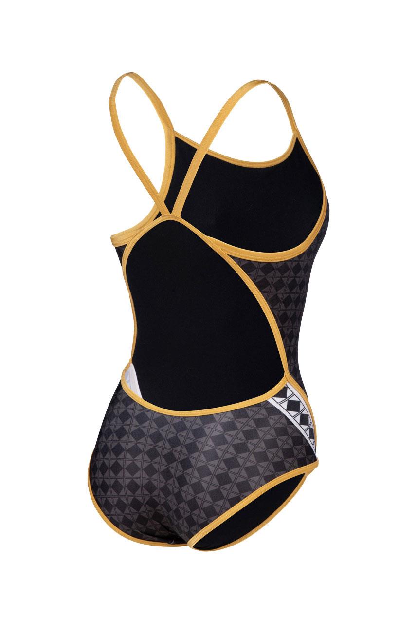 Arena 50th Anniversary Limited Edition Super Fly Back Swimsuit - Black/Multi Gold-574732