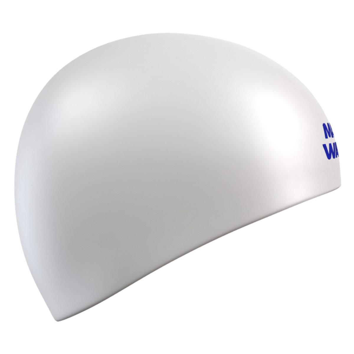 Mad Wave Reverse Champion Swim Cap White / Blue-575151
