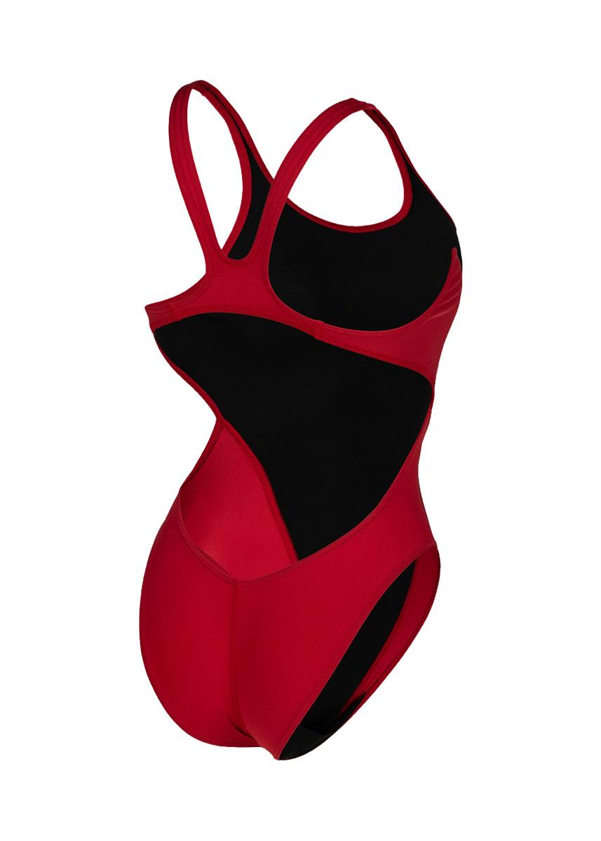 Arena Womens Team Swim Tech Swimsuit - Red/White-574825