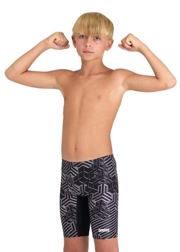 Arena Boy's Kikko Pro Jammer - Black/Multi