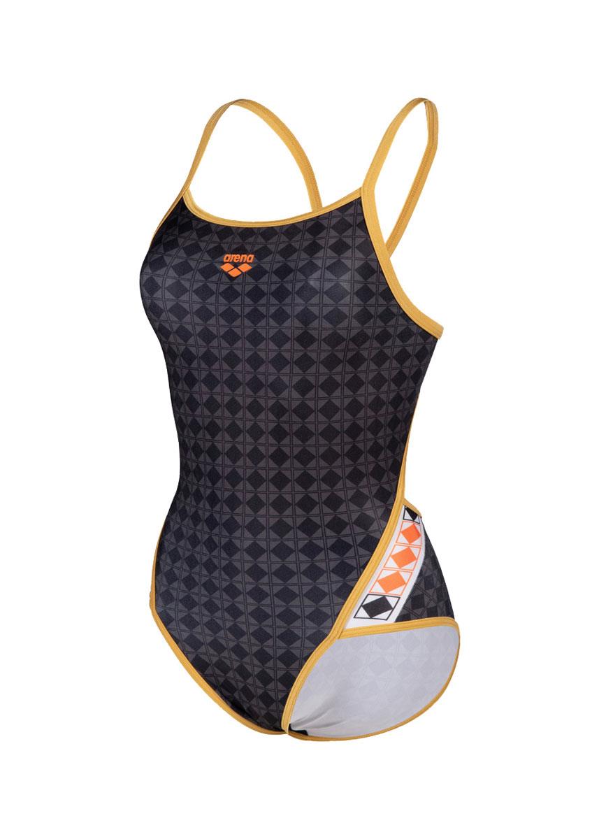 Arena 50th Anniversary Limited Edition Super Fly Back Swimsuit - Black/Multi Gold-574729