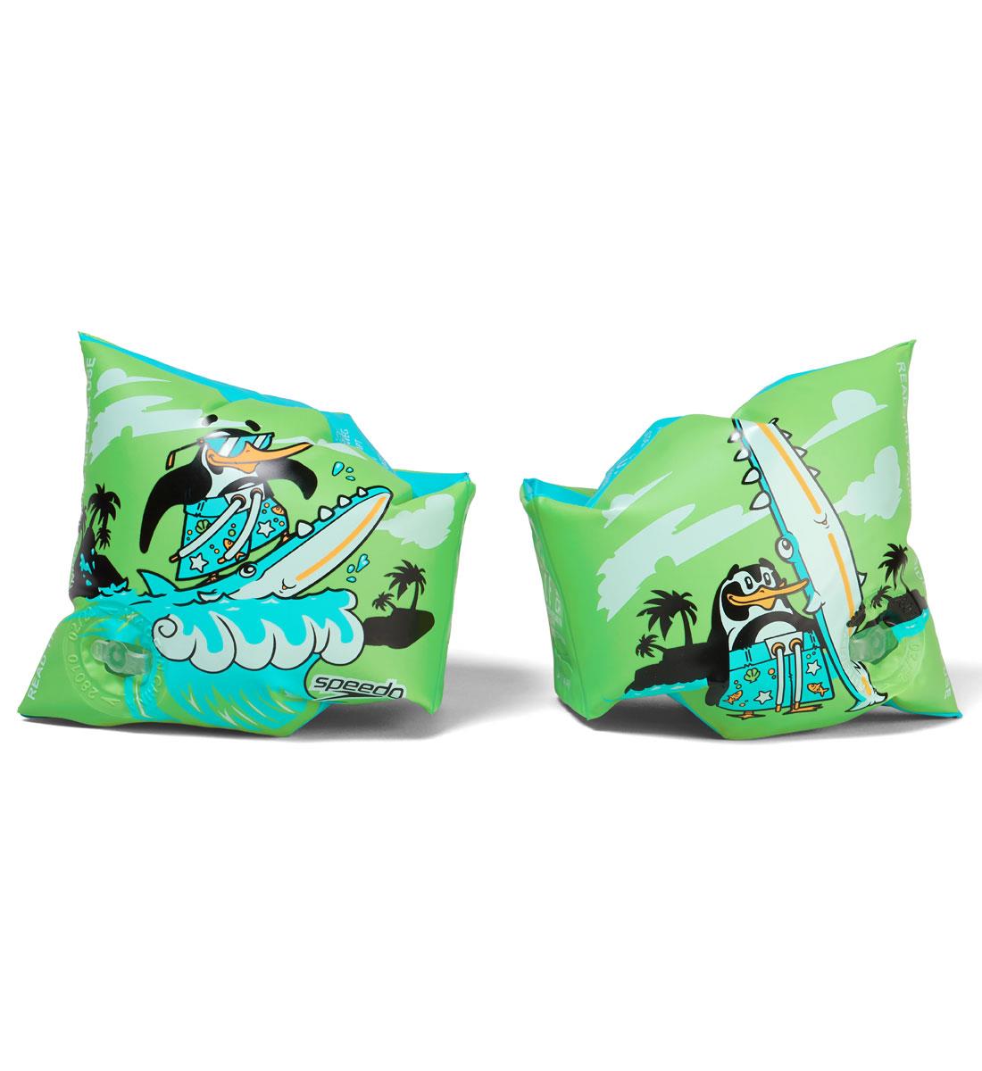 Speedo Infant Character Printed Armbands - Chima Azure Blue/Fluro Green-575281