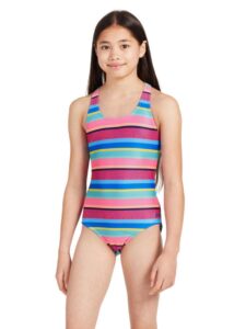 Zoggs Kids Toucan Tropics Rowleeback Swimsuit