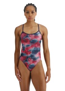 TYR Starhex Trinity Fit Swimsuit - Red/ Multi