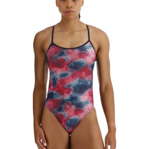 TYR Starhex Trinity Fit Swimsuit - Red / Multi