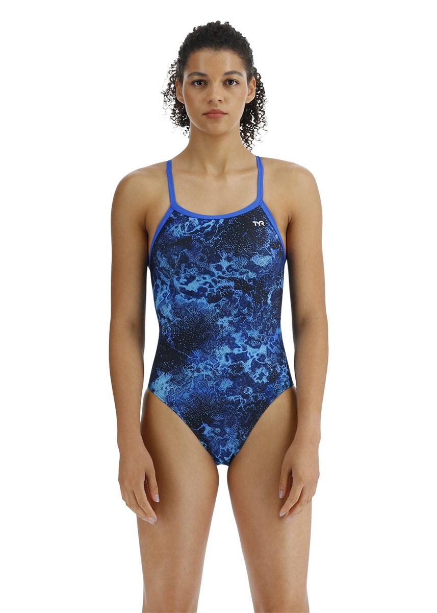 TYR Diploria Diamondfit Swimsuit - Blue