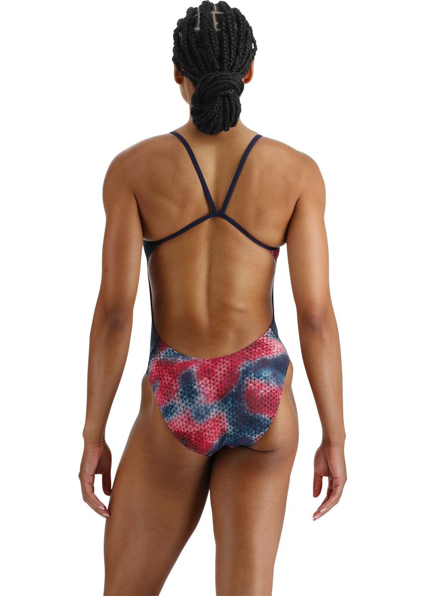 TYR Women's Starhex CutoutFit Swimsuit - Red / Multi-brand