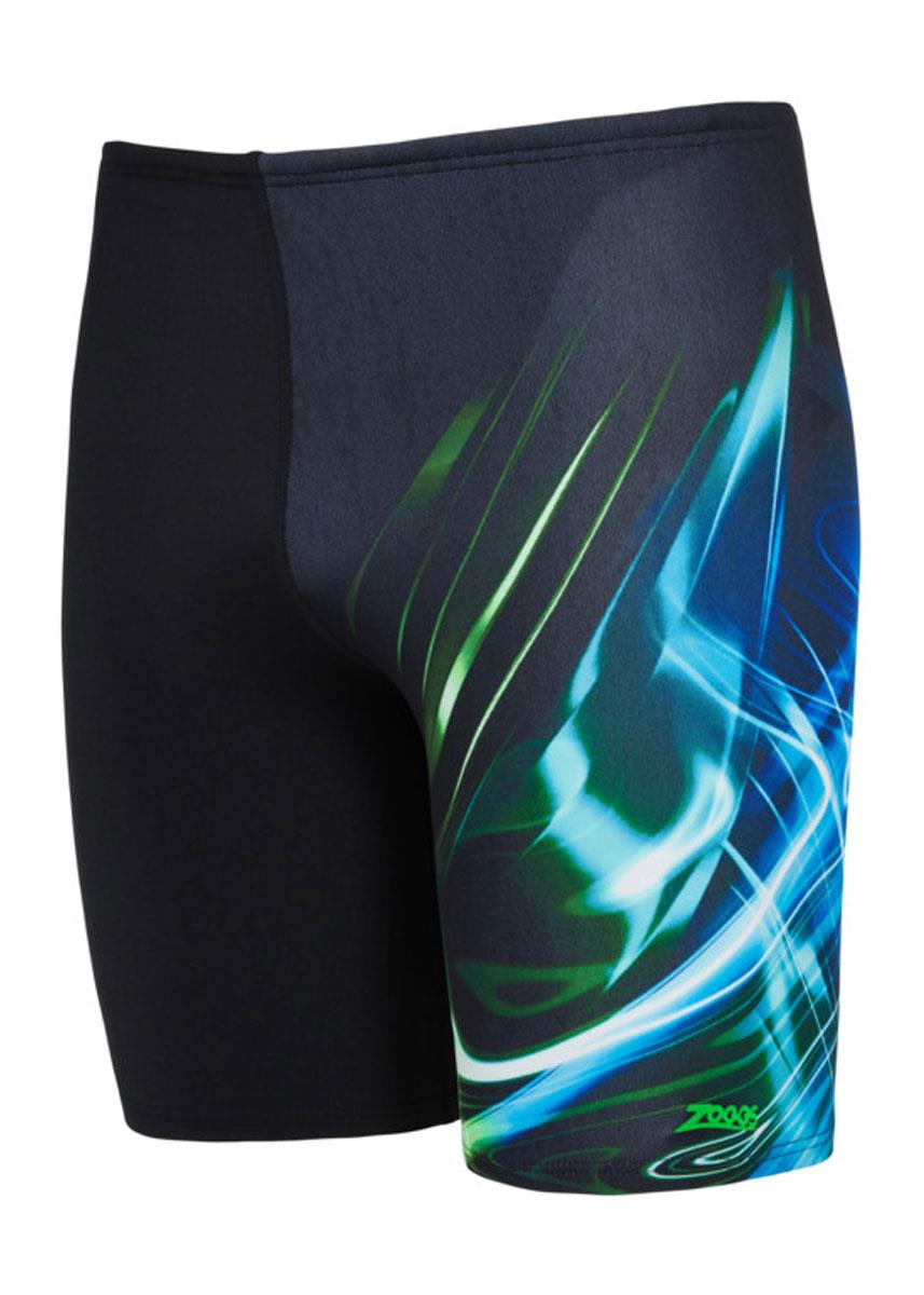 Zoggs Men's Mid Jammer - Ocean Swirl Print-574528