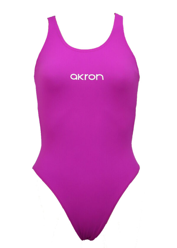 Akron Kids Babbitt Evo Swimsuit - Deejay Pink/Black-0