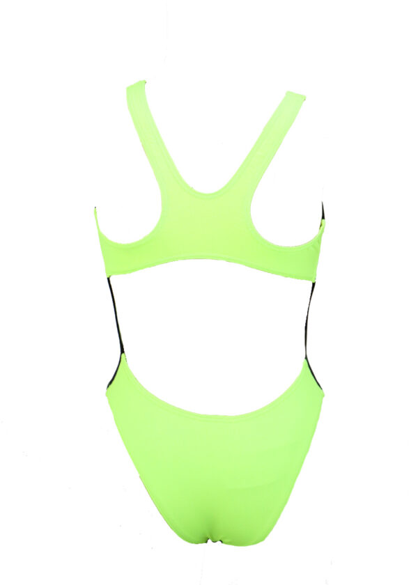 Akron Kids Babbitt Evo Swimsuit – Black/Comedy Green