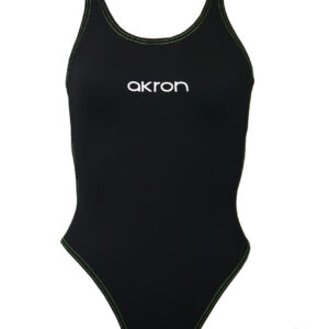 Akron Kids Babbitt Evo Swimsuit - Black/Comedy Green-0