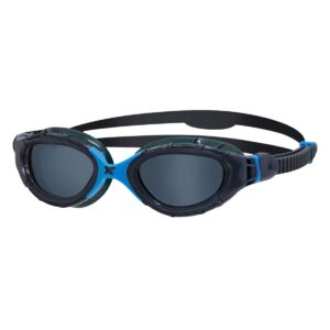 Zoggs Predator Flex Goggles - Grey / Blue / Smoke