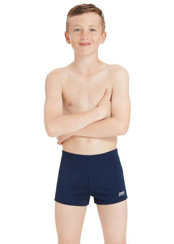 Zoggs Ecodura Boys Cottesloe Hip Racer - Navy