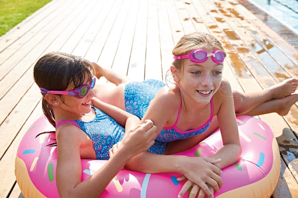 Zoggs Ripper Junior Goggles - Pink / Purple-575922