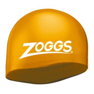 Zoggs OWS Silicone Standard Swim Cap - Orange-0