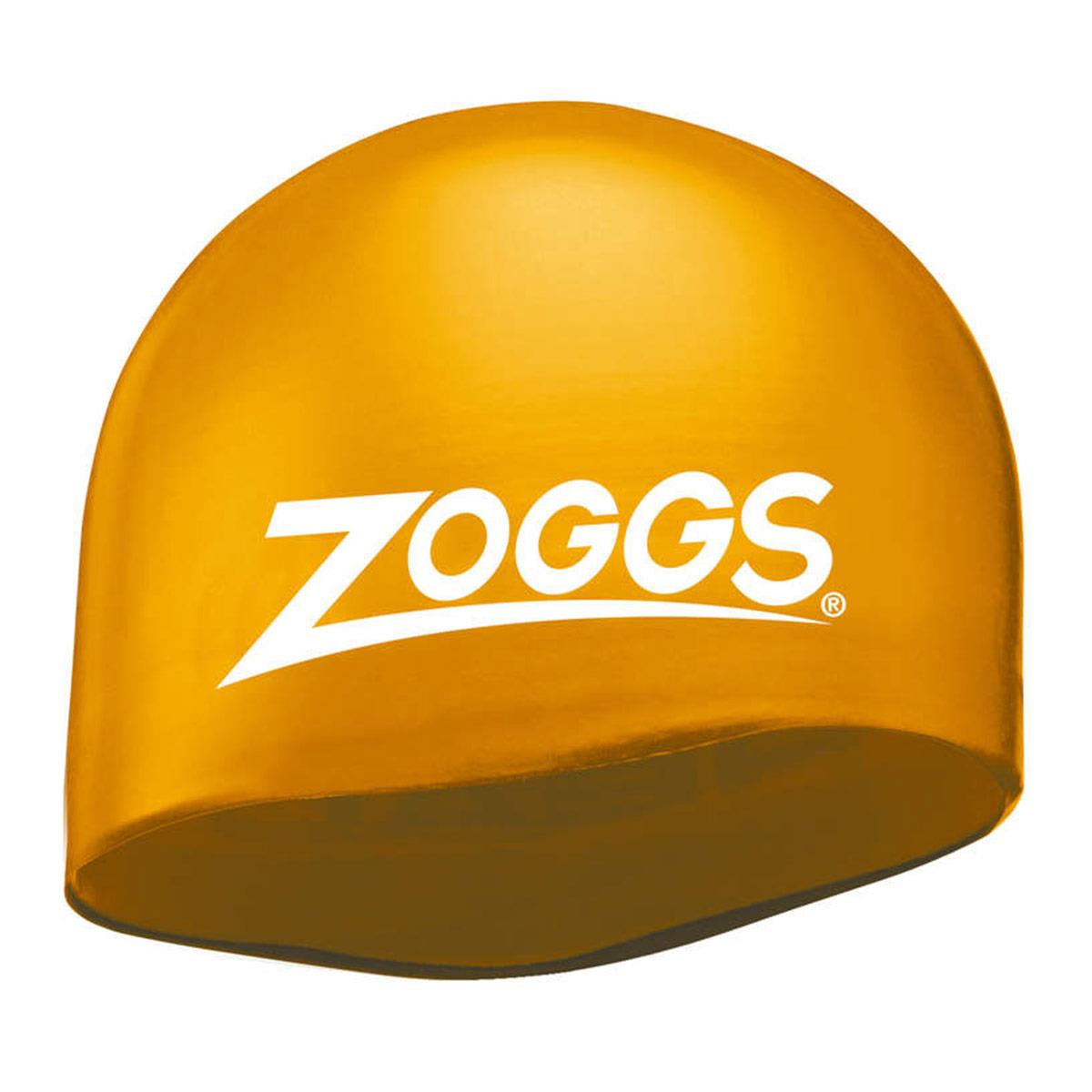 Zoggs OWS Silicone Standard Swim Cap - Orange-0