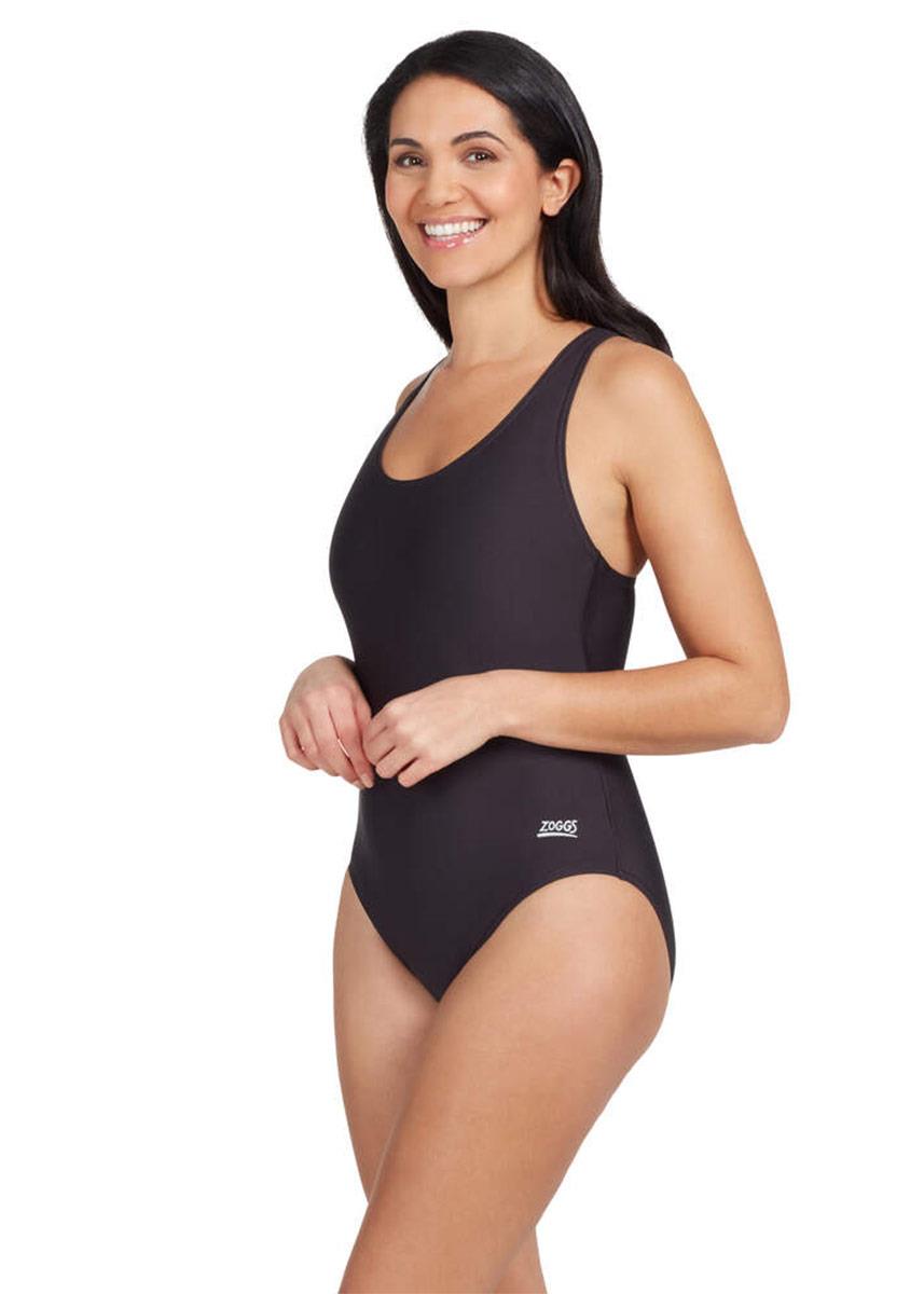 Zoggs Women's Cottesloe Flyback Swimsuit - Black-575909