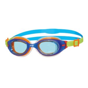 Zoggs Little Sonic Air Junior Goggles - Blue / Green / Blue Tint