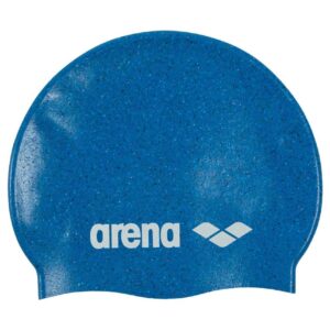 Arena Recycled Junior Silicone Swim Cap - Blue/Multi-0