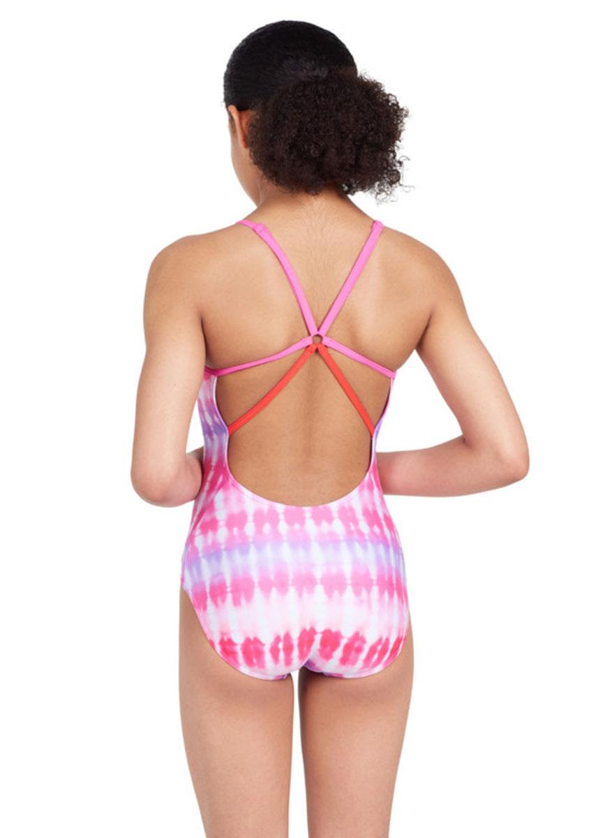 Zoggs Kids Starback Swimsuit - Sunset Haze Print-575642