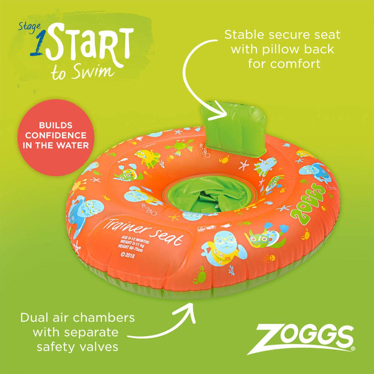 Zoggs Zoggy Trainer Seat 3-12 Months-575955