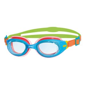 Zoggs Little Sonic Air Junior Goggle - Blue / Orange / Blue Tint-0