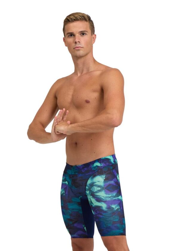 Arena Hero Camo Jammer - Navy/Green Lake