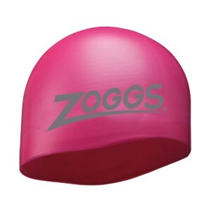 Zoggs OWS Silicone Standard Swim Cap - Pink-0