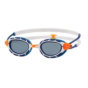 Zoggs Predator Polarized Goggles - Blue / White / Smoke-0