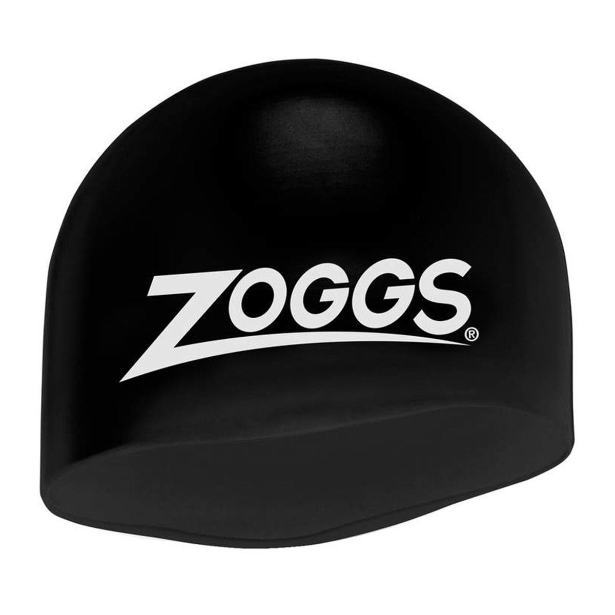 Zoggs OWS Silicone Standard Swim Cap - Black-0