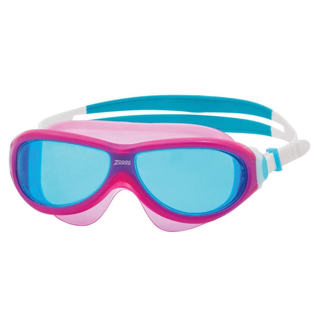 Zoggs Phantom Junior Mask - Pink / White / Blue