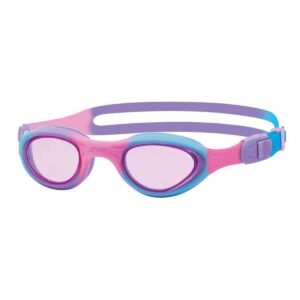 Zoggs Little Super Seal Kids Goggles - Pink / Purple / Pink tint-0
