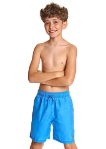 Zoggs Boys Mosman Washed 15 Inch Shorts - Blue