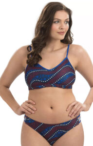 Dolfin Womens Revibe Americana Strappy Bikini