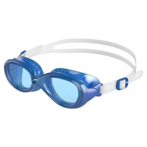 Speedo Futura Classic Junior Goggles - Clear/Neon Blue