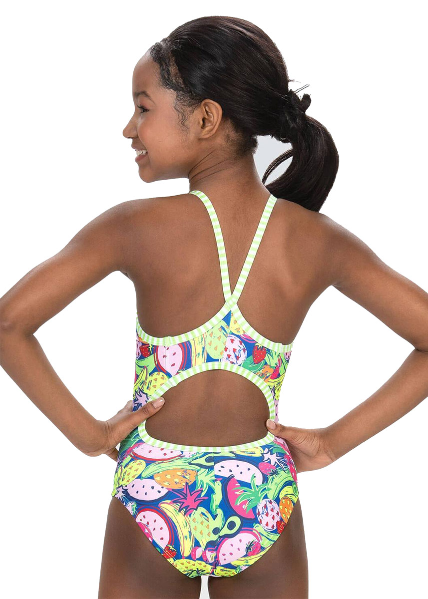 Dolfin Girls Passion Fruit Swimsuit-brand