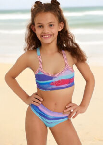 Uglies Girls Surfs Up Print 2-Piece Bikini