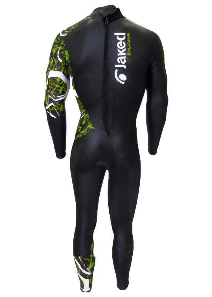 Jaked Mens FFWW Wetsuit - Black / Green-brand