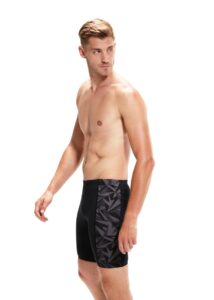 Speedo HyperBoom Panel Jammer - Black/ Oxid Grey/ USA Charcoal
