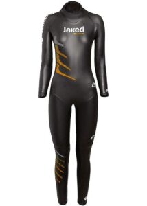 Jaked Womens Challenger Wetsuit - Black / Orange