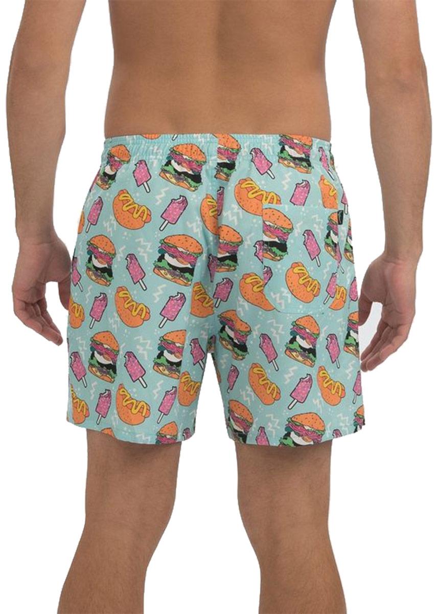 Dolfin Men's Burger Time Shorty Board Shorts-brand