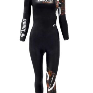 Jaked Womens FFWW Wetsuit - Black / Coral