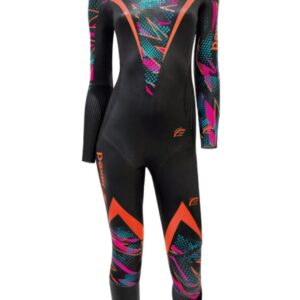 Jaked Womens Shockwave Multi Thickness Wetsuit - Black / Pink
