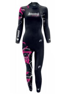 Jaked Womens Shocker Multi Thickness Wetsuit - Black / Pink