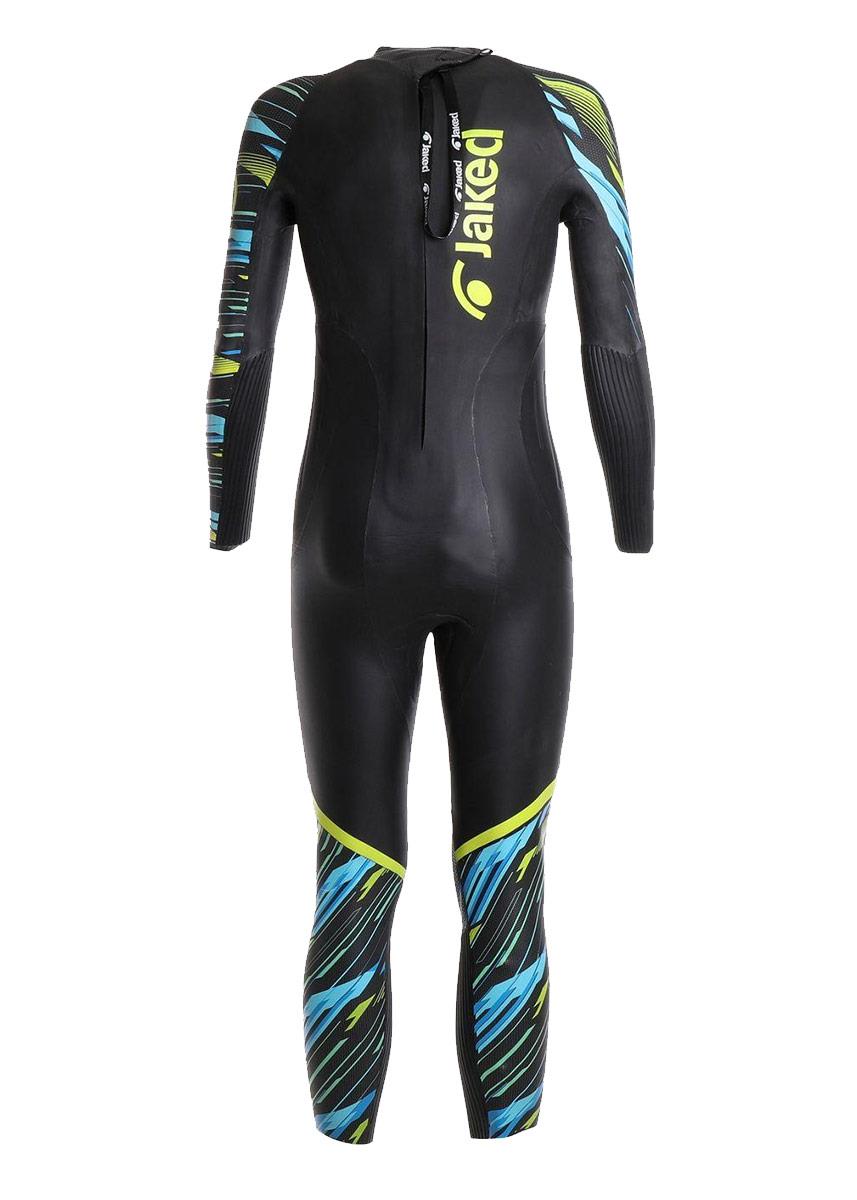 Jaked Mens Shockwave Multi Thickness Wetsuit - Black / Yellow-brand
