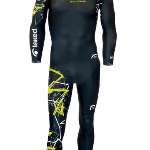 Jaked Mens Shocker Multi Thickness Wetsuit - Black / Yellow