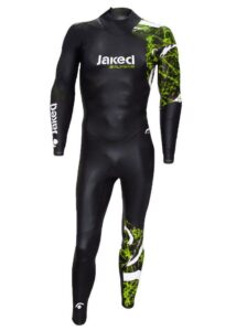 Jaked Mens FFWW Wetsuit - Black / Green
