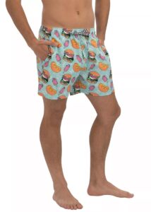 Dolfin Men's Burger Time Shorty Board Shorts