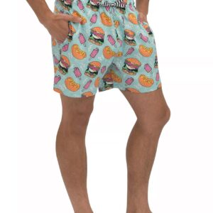 Uglies Burger Time Shorty Board Shorts