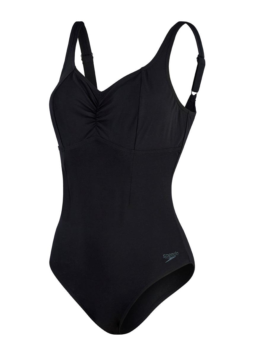 SPEEDO SHAPING AQUANITE 1 PIECE SWIMSUIT - BLACK-577321